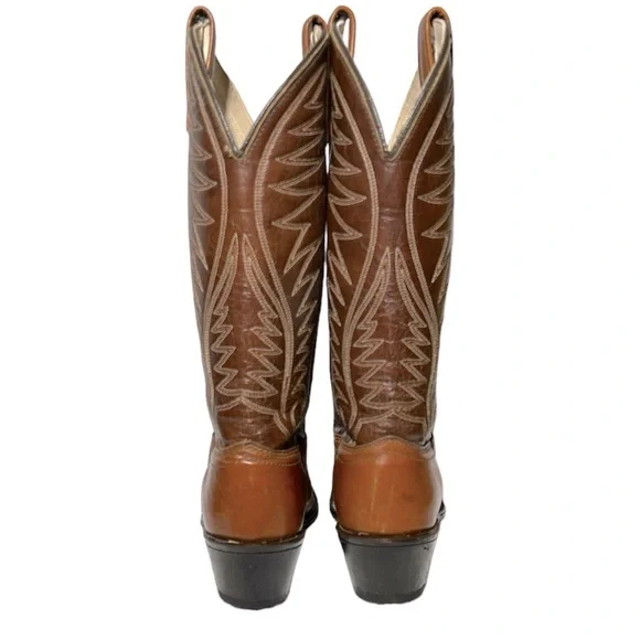 AMAZING & RARE Boy's Vintage Abilene Cowboy Western Boots Size 5 1/2 - Picture 4 of 5